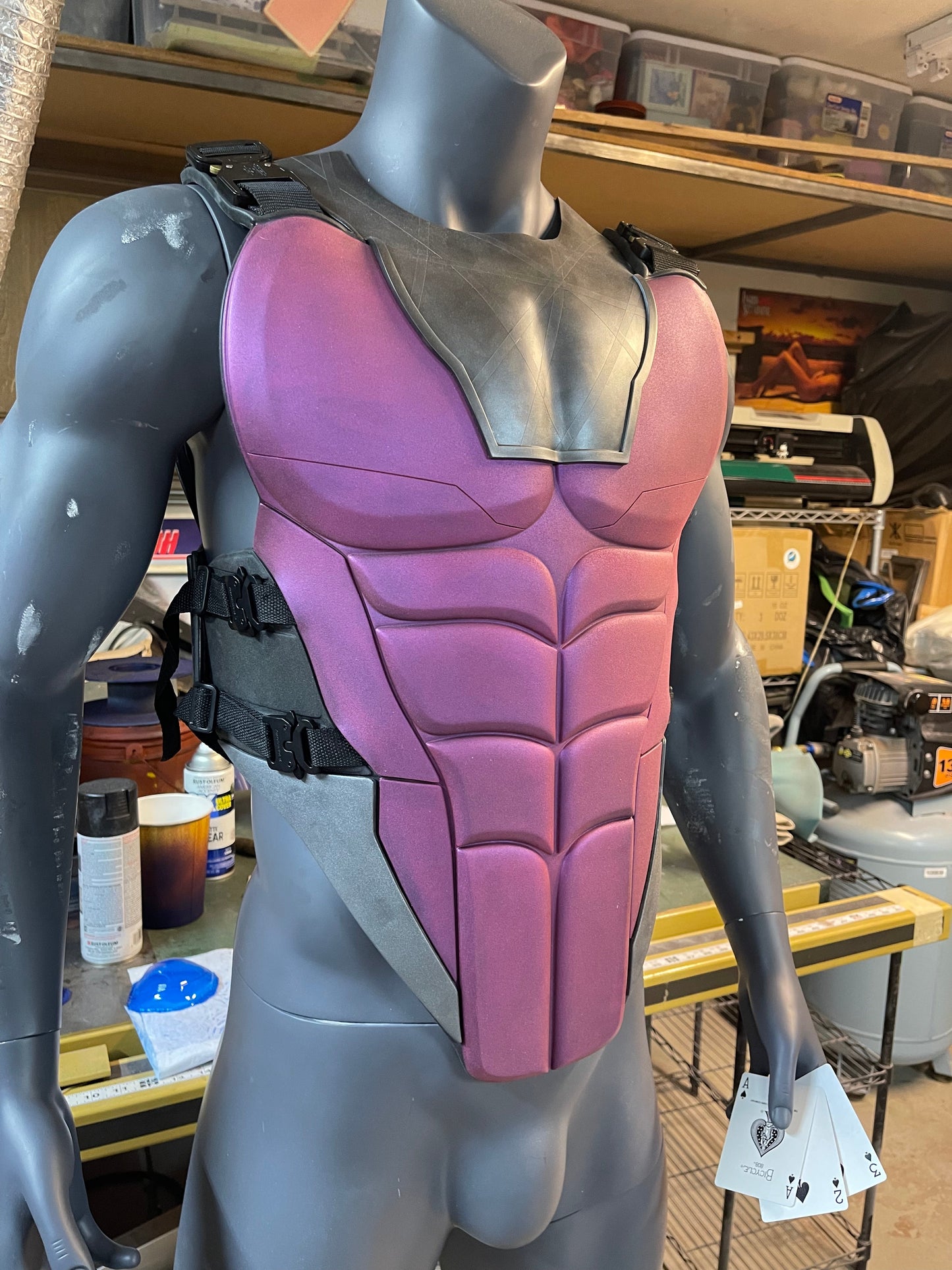 “Secret Cajun Man” Variant - Champion Urethane Cosplay Armor Vest - CANADA SHIPPING