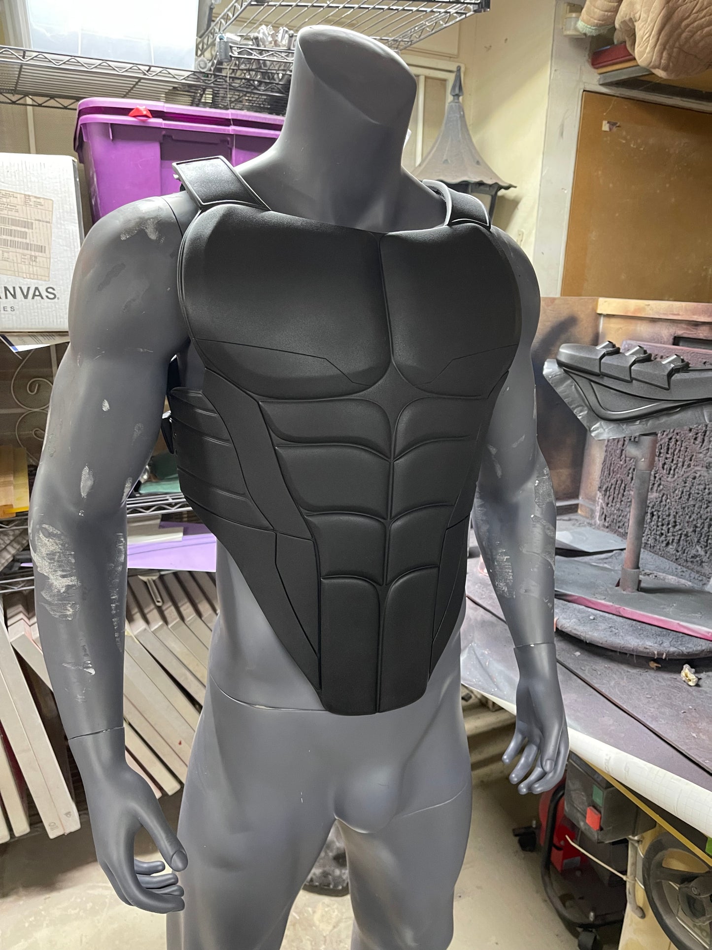 “The Champion” - Urethane Cosplay Armor Vest v1 - Free shipping to continental US