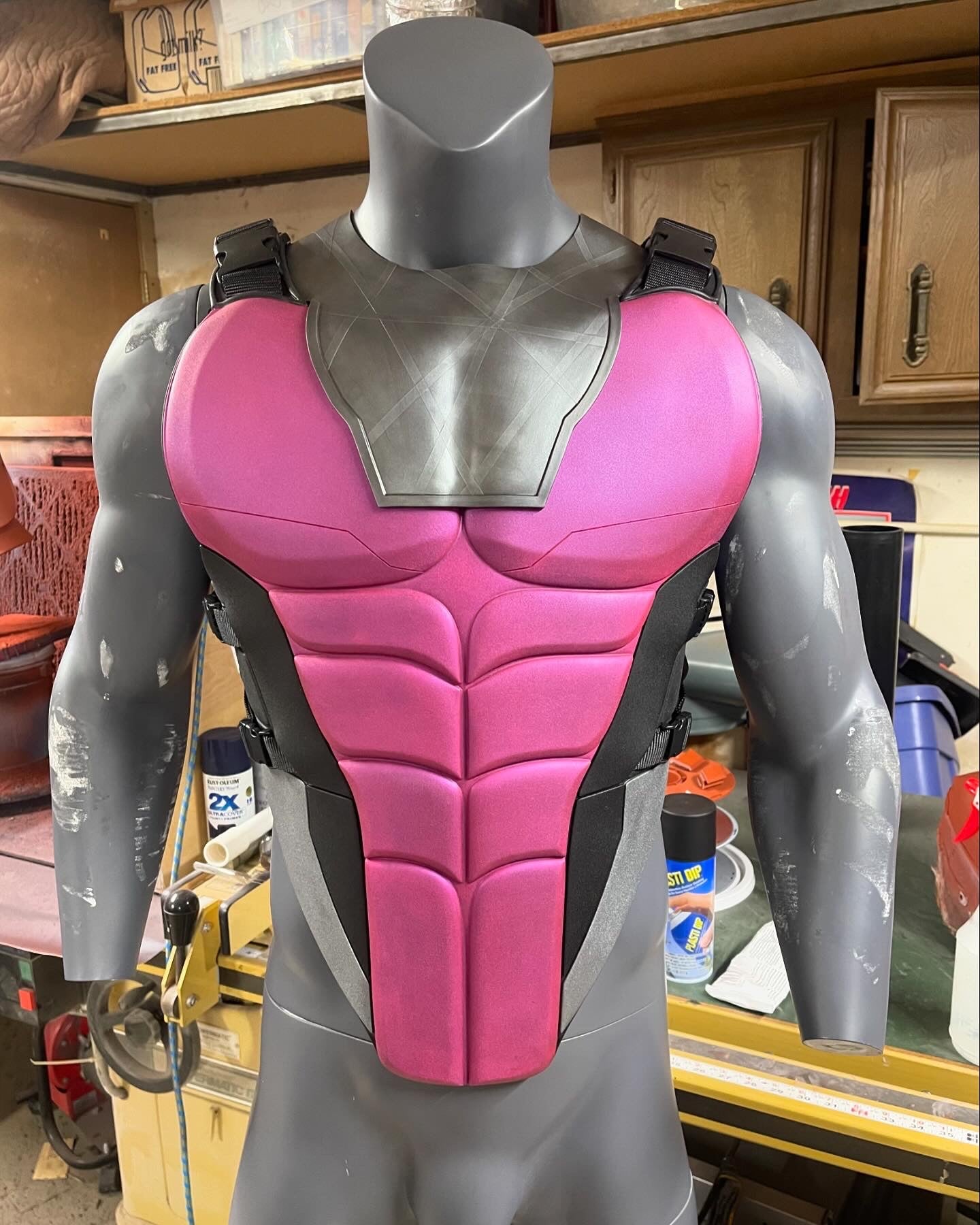“Secret Cajun Man” Variant - Champion Urethane Cosplay Armor Vest - Free shipping to continental US