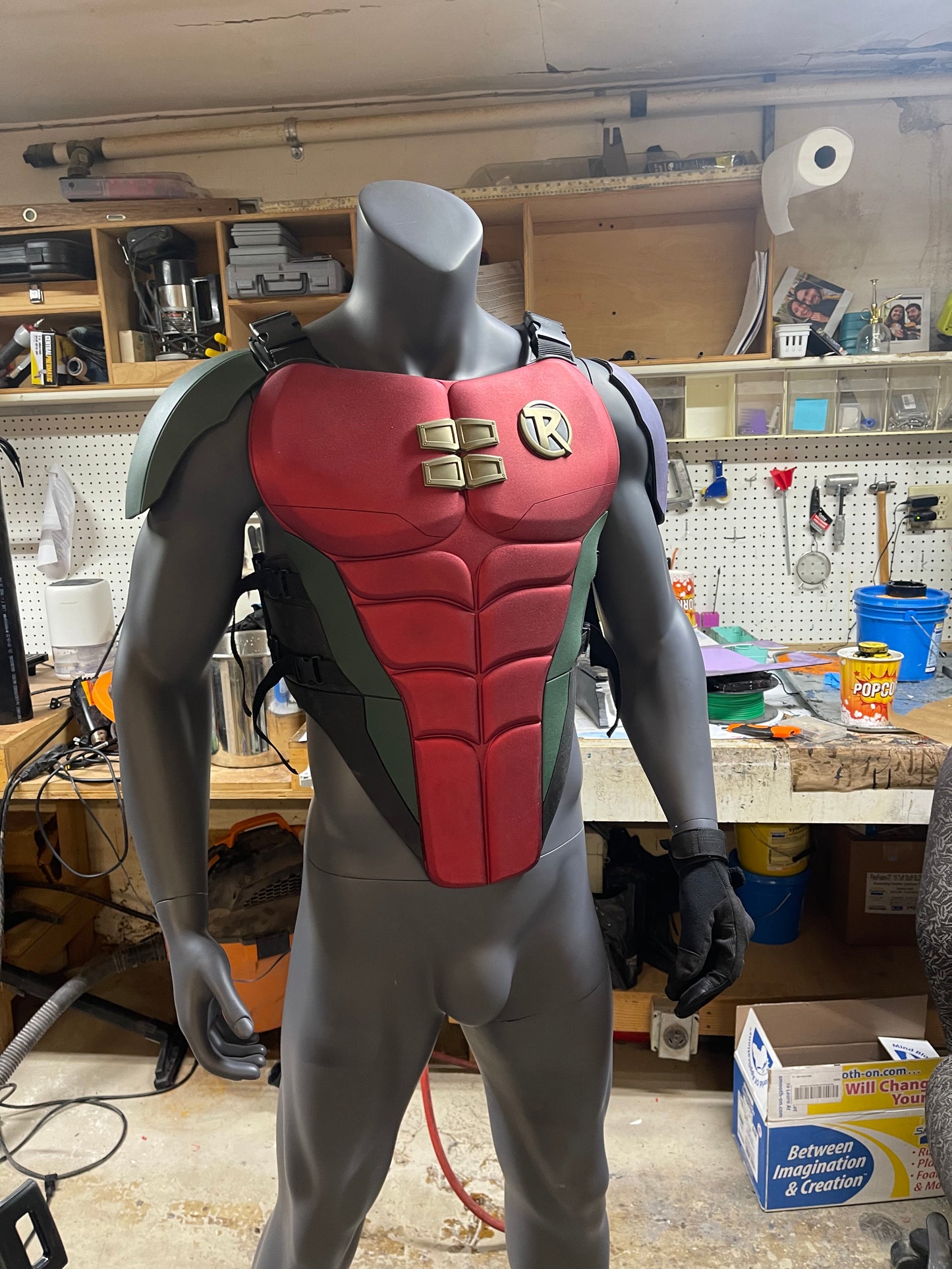 Red Bird Variant - Champion Urethane Cosplay Armor Vest - Free shipping to continental US
