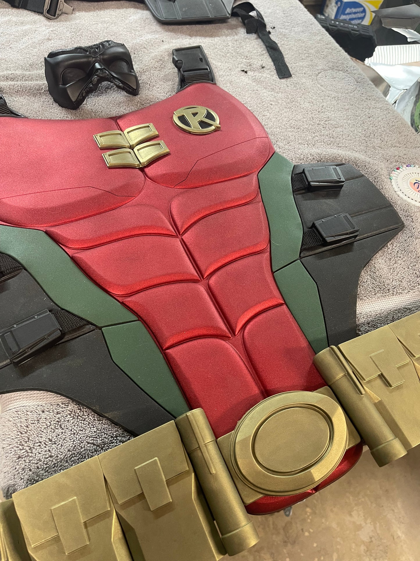 Red Bird Variant - Champion Urethane Cosplay Armor Vest - Free shipping to continental US