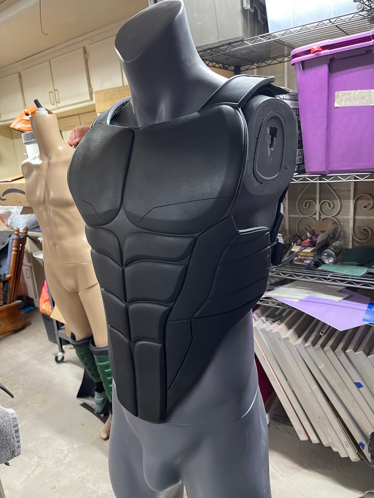 “The Champion” - Urethane Cosplay Armor Vest v1 - Free shipping to continental US