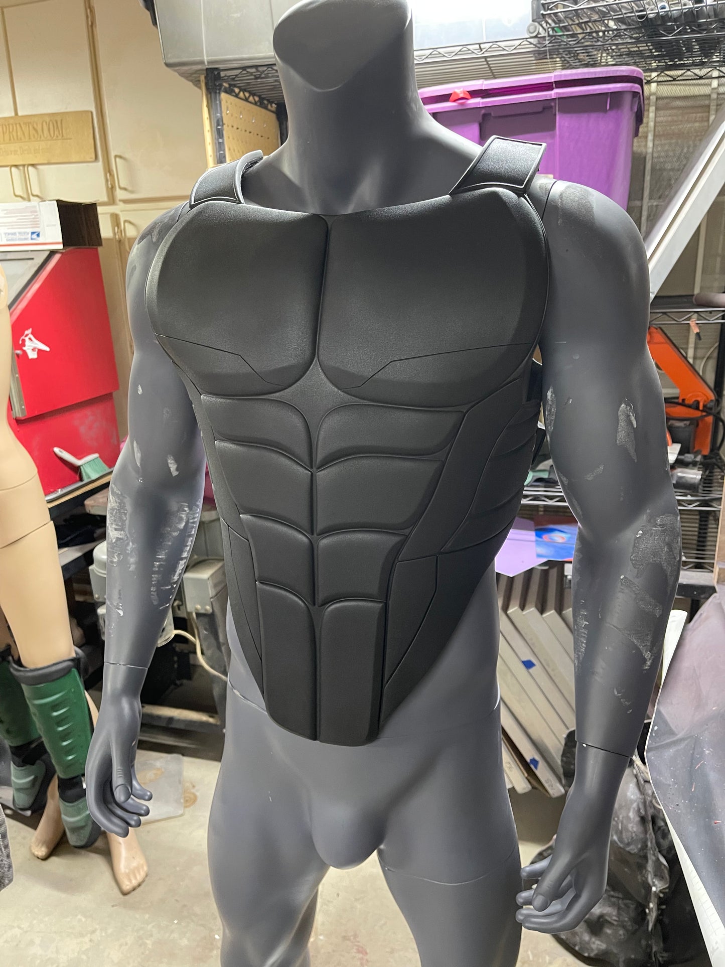 “The Champion” - Urethane Cosplay Armor Vest v1 - Free shipping to continental US