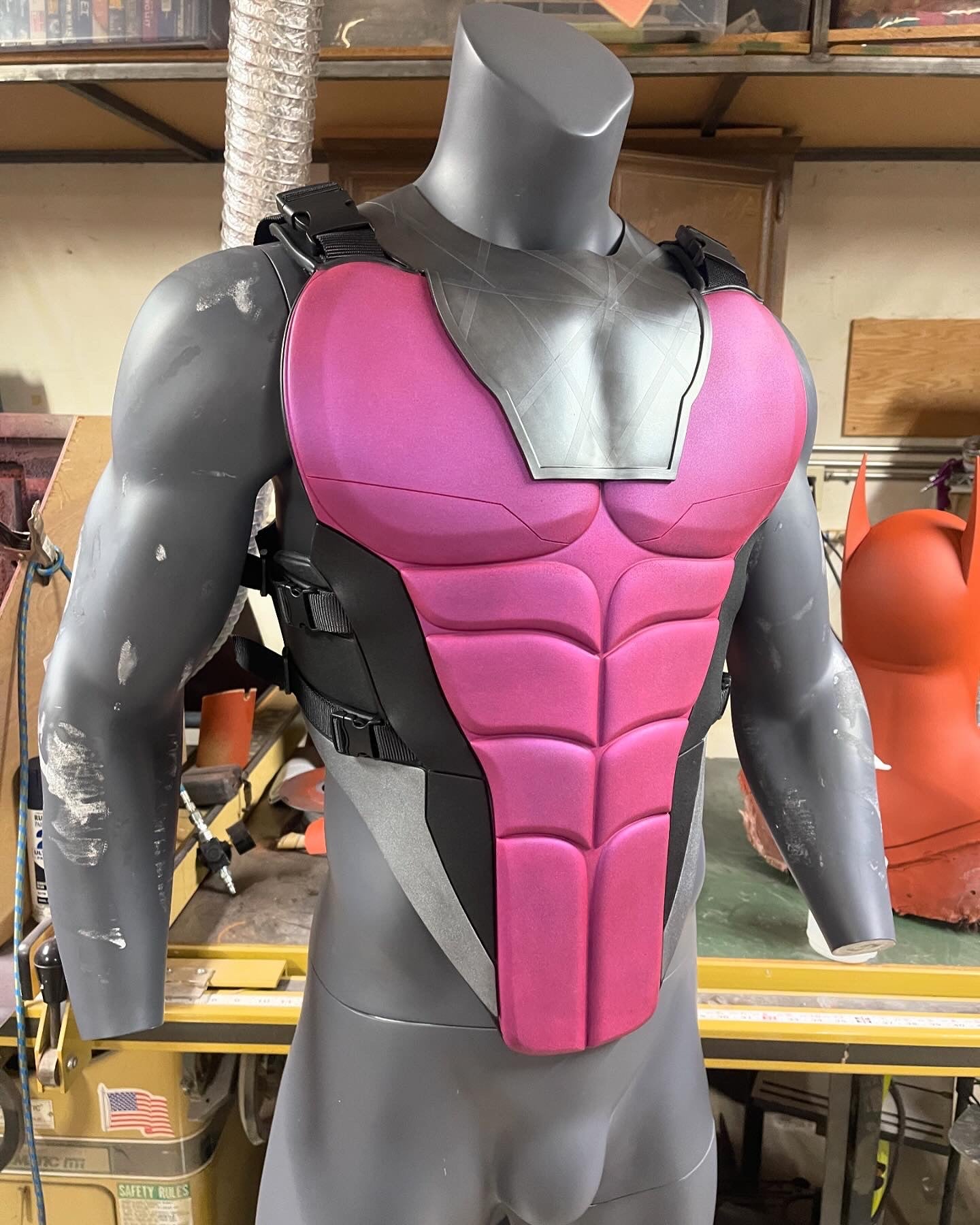 “Secret Cajun Man”  Variant - Champion Urethane Cosplay Armor Vest - Free shipping to continental US